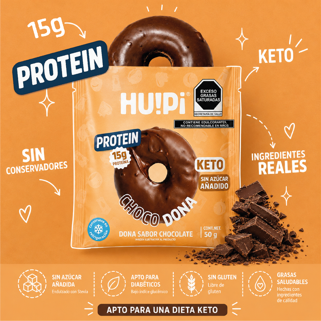 Dona de Chocolate Keto