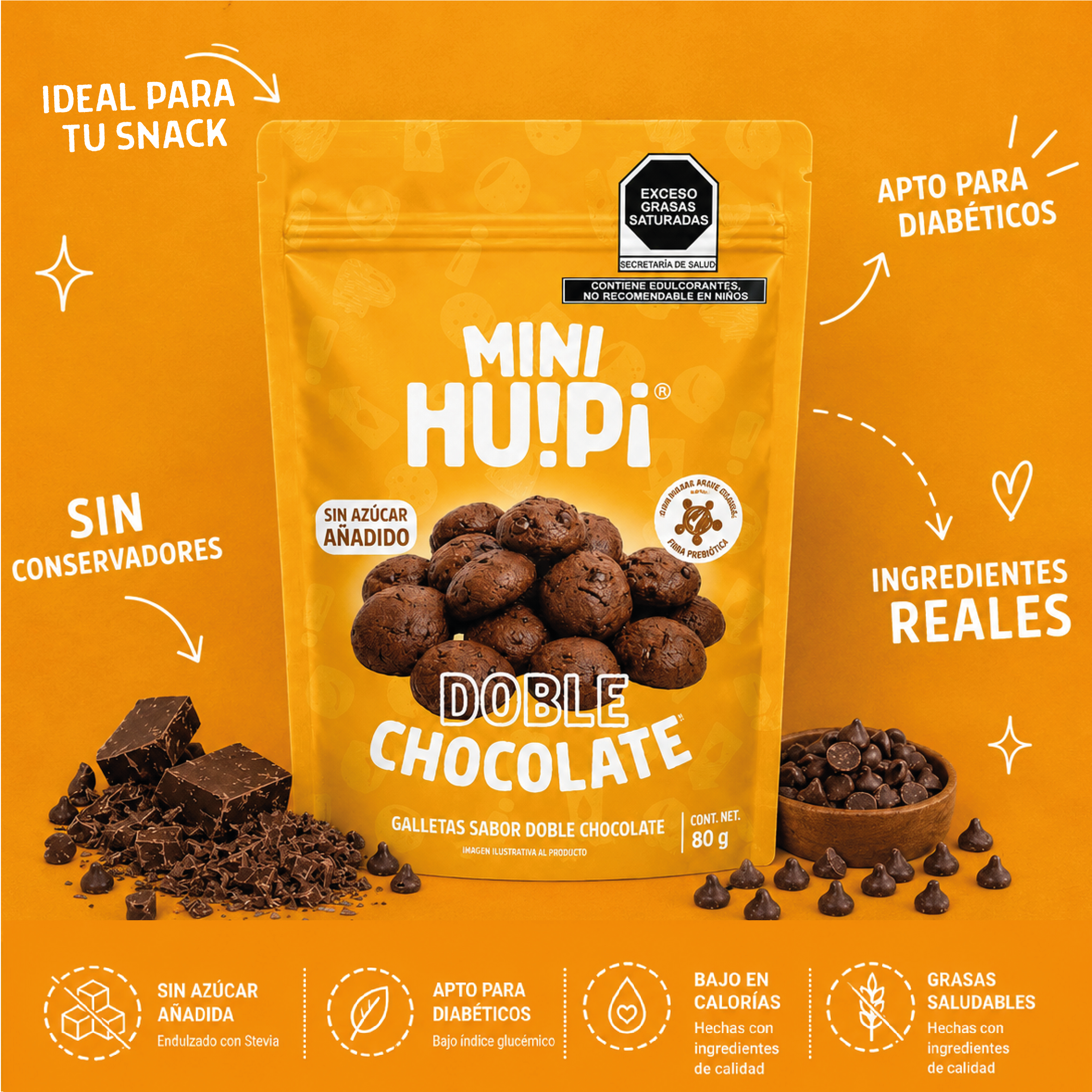 Mini Doble Chocolate