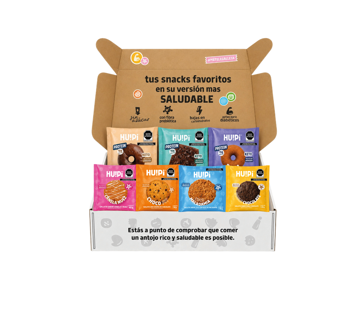 Caja Huipi personalizada
