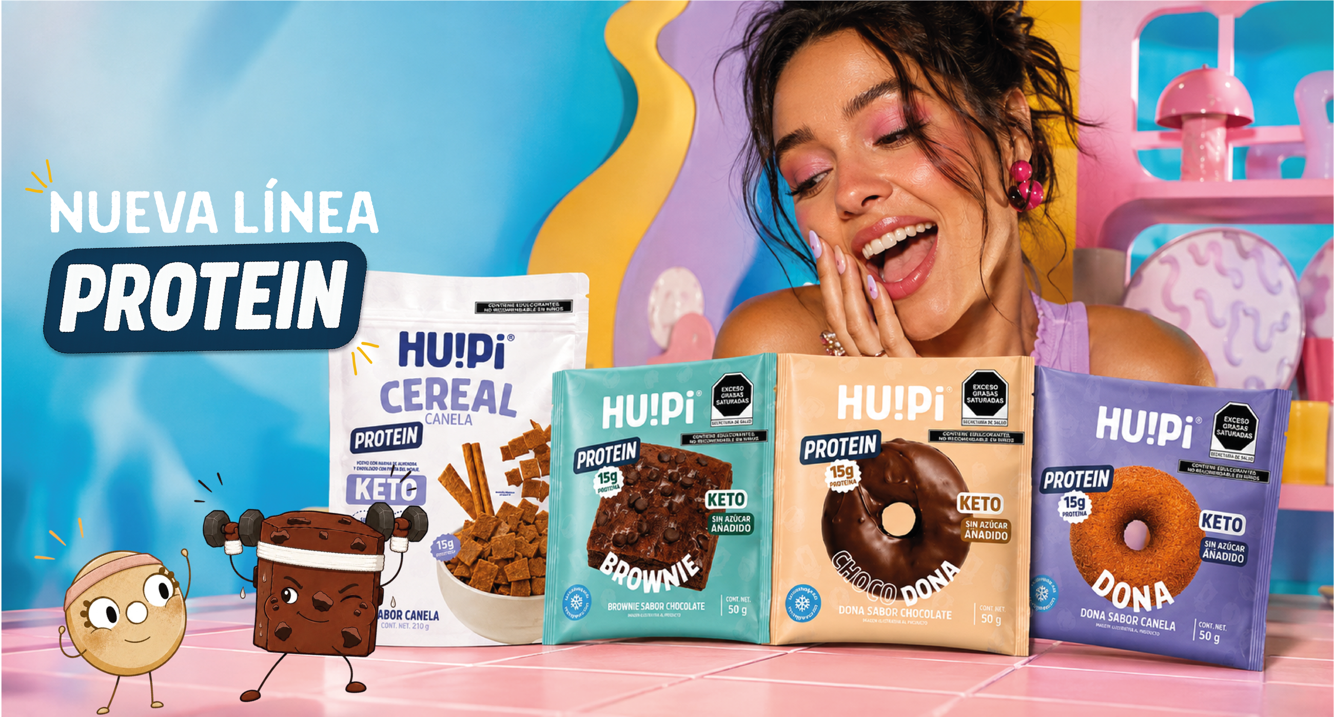 Nueva línea Protein de Huipi