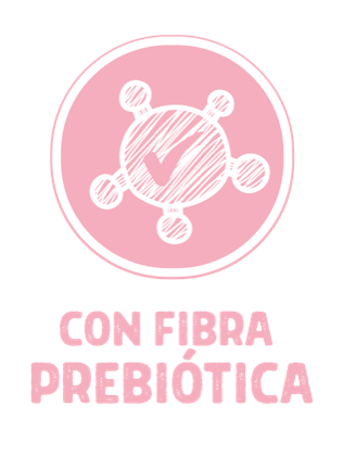 Con fibra prebiótica