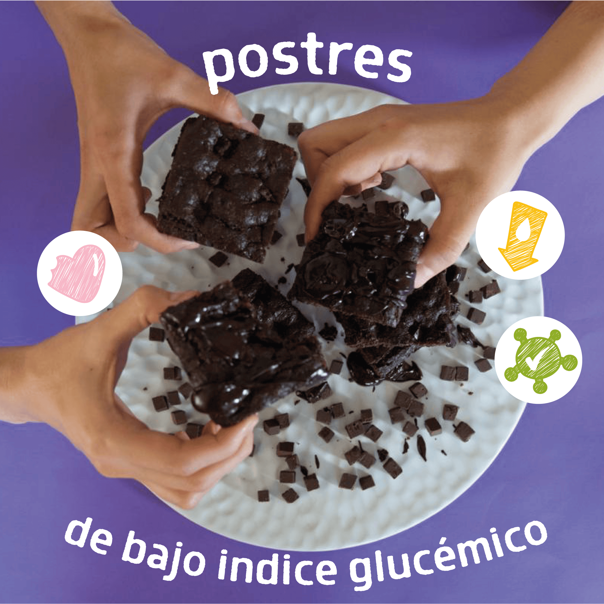 Postres de bajo indice glucémico